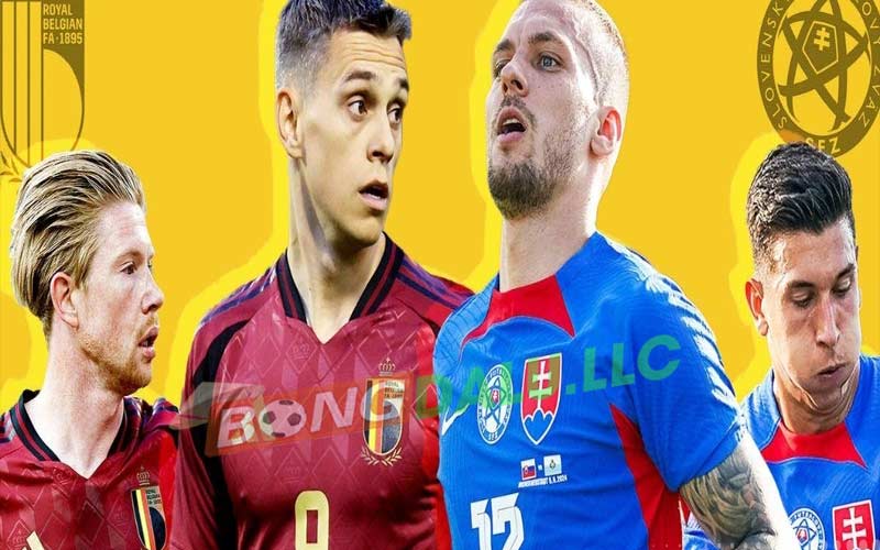 Lịch sử đối đầu giữa đội tuyển Bỉ và Slovakia