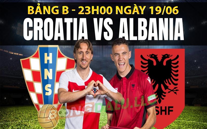 Nhận định bongdalu trận Croatia vs Albania
